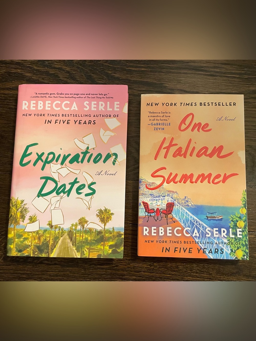 Rebecca Serle Book Set: One Italian Summer and Expiration Dates